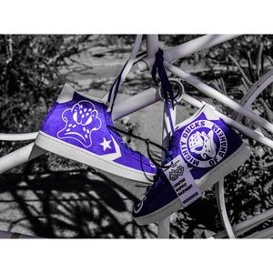 Custom Mighty Ducks Converse Pro Leather Size 10.5
